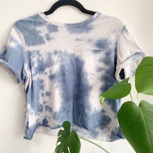 Upcycled Tie Dye Crop Top
